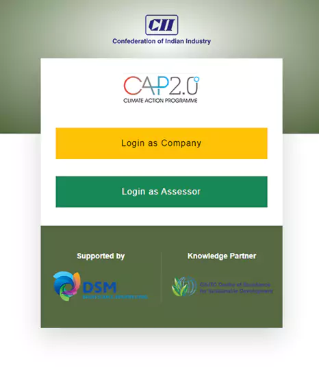 Climate Action Programme project screenshot