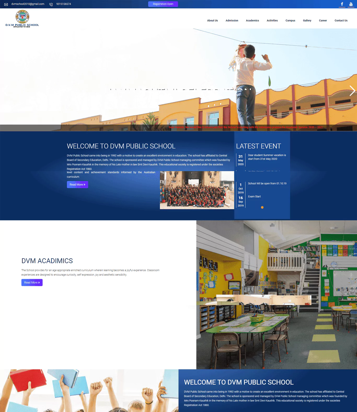 DVM Sohna project screenshot