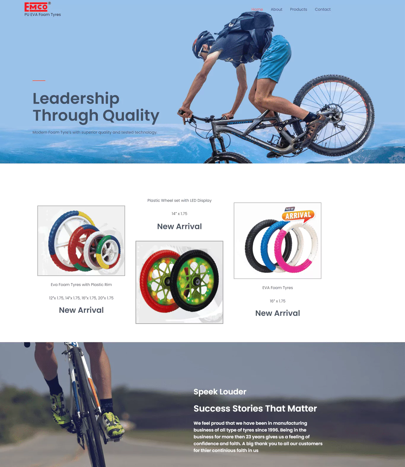 EMCO Tyres project screenshot