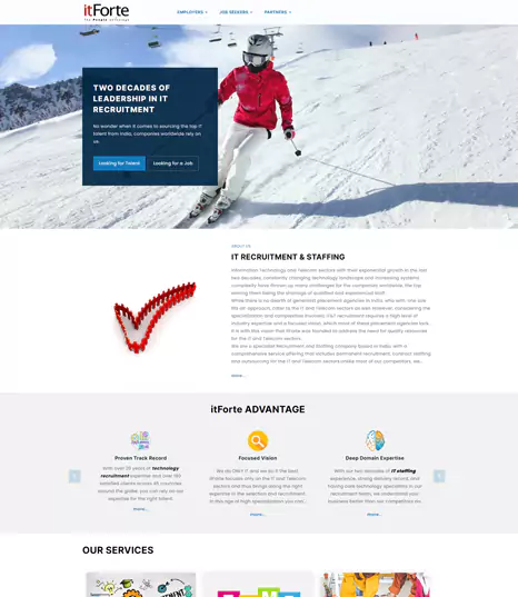 ITForte project screenshot